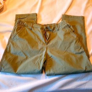 Old Navy green casual pants, size large